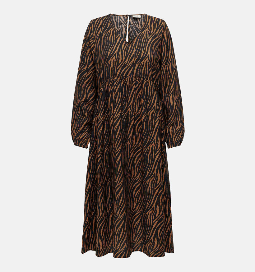 JDY Barbara Zwarte Midi jurk voor dames (330945)