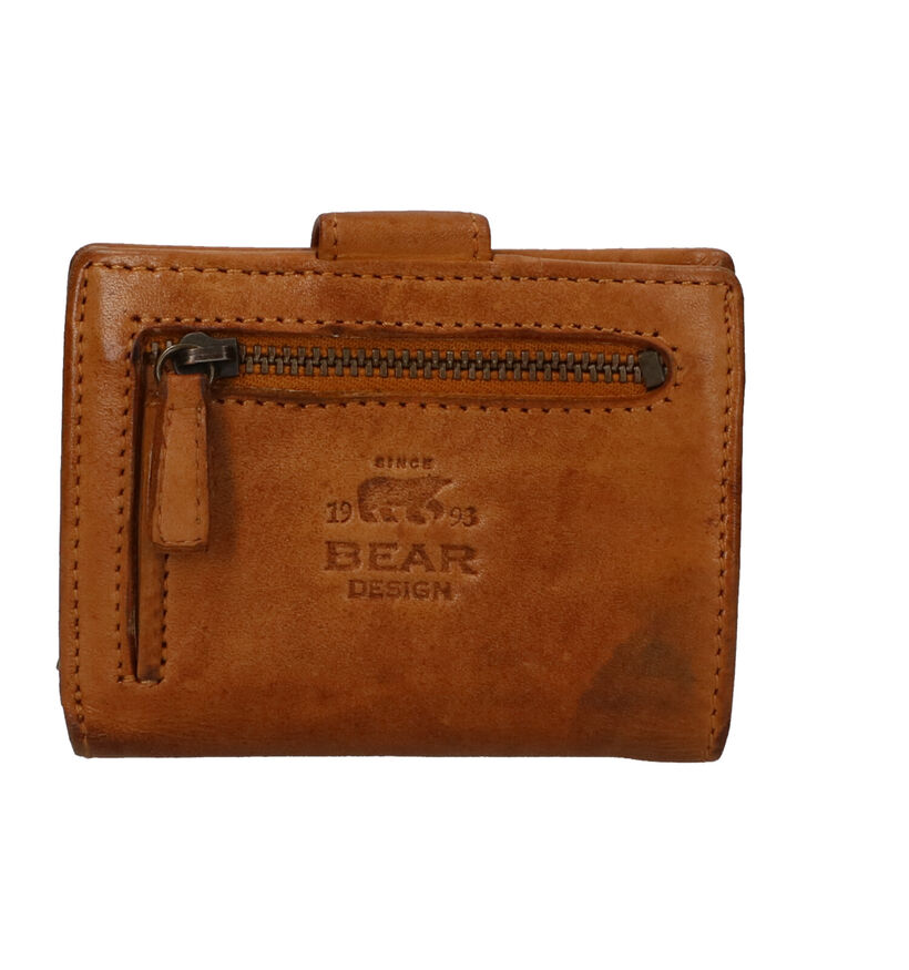Bear Design Zwarte Kaartenhouder voor heren (350748)
