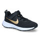 Nike Revolution 6 PS Zwarte Sneakers in kunstleer (316275)