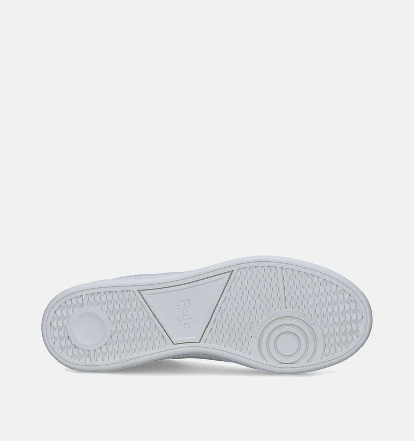 Polo Ralph Lauren HRT Court Witte Veterschoenen voor heren (345306)