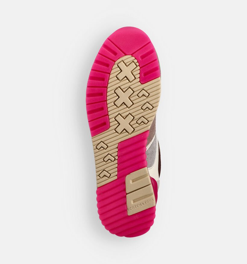 Scotch & Soda Vivi Baskets en Taupe pour femmes (362056) - pour semelles orthopédiques