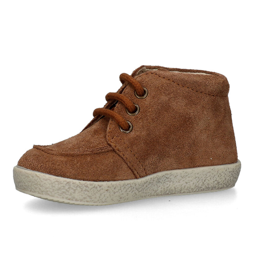 Falcotto Ostrit Chaussures pour bébé en Cognac pour filles, garçons (332185) - pour semelles orthopédiques