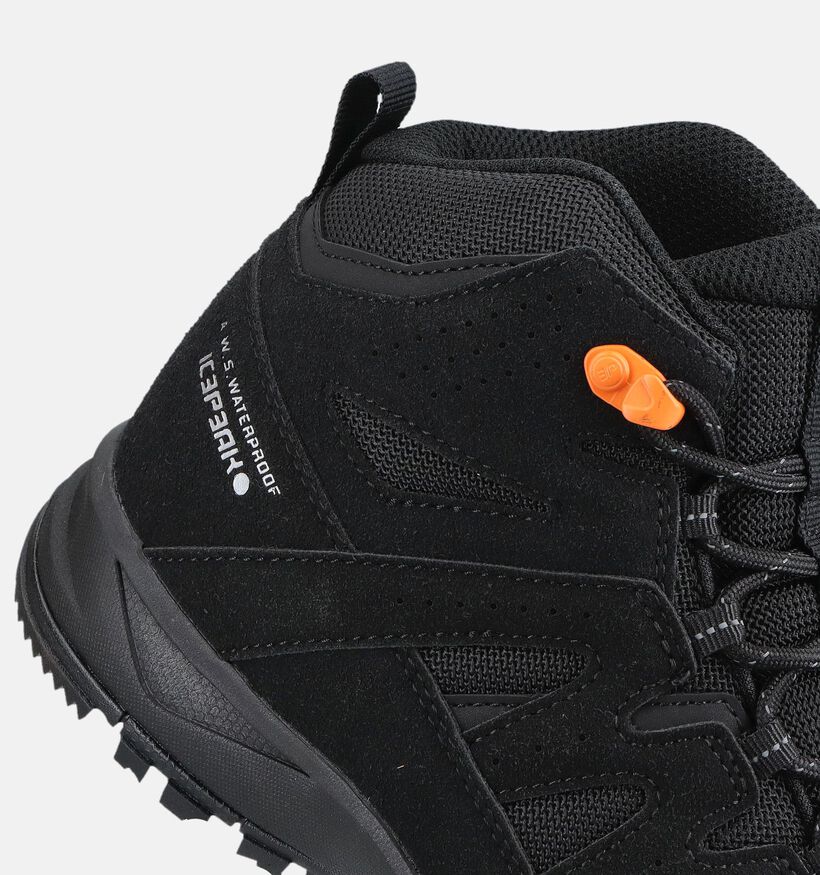 Icepeak Aura Mc Ms Chaussures de randonn&eacute;e en Noir pour femmes (378583) - pour semelles orthop&eacute;diques