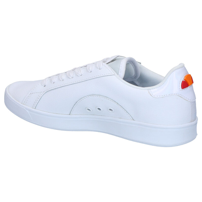 Ellesse Campo Witte Sneakers in kunstleer (267397)