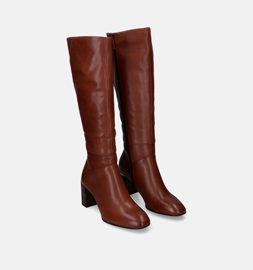 Tamaris Bottes hautes en Cognac pour femmes (315471)