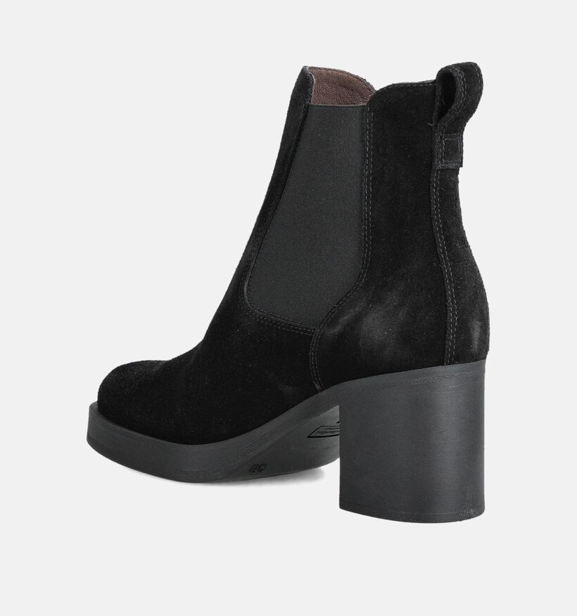 NeroGiardini Zwarte Enkellaarzen voor dames (363934)