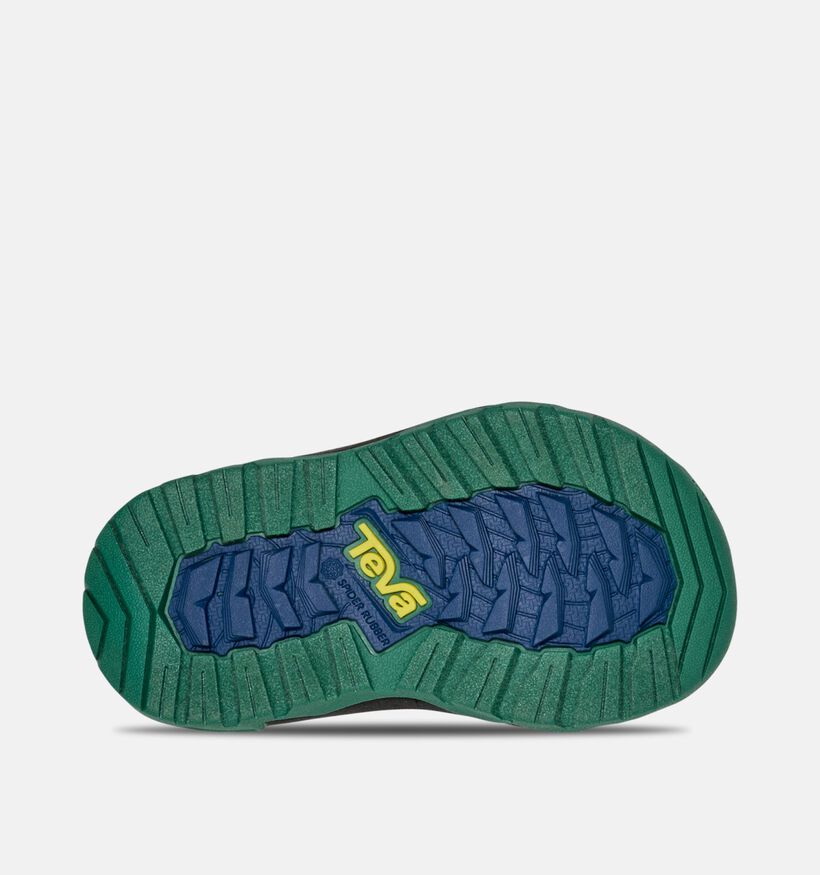 Teva Hurricane Chaussures d'eau en Vert/Multi pour filles, gar&ccedil;ons (370327)