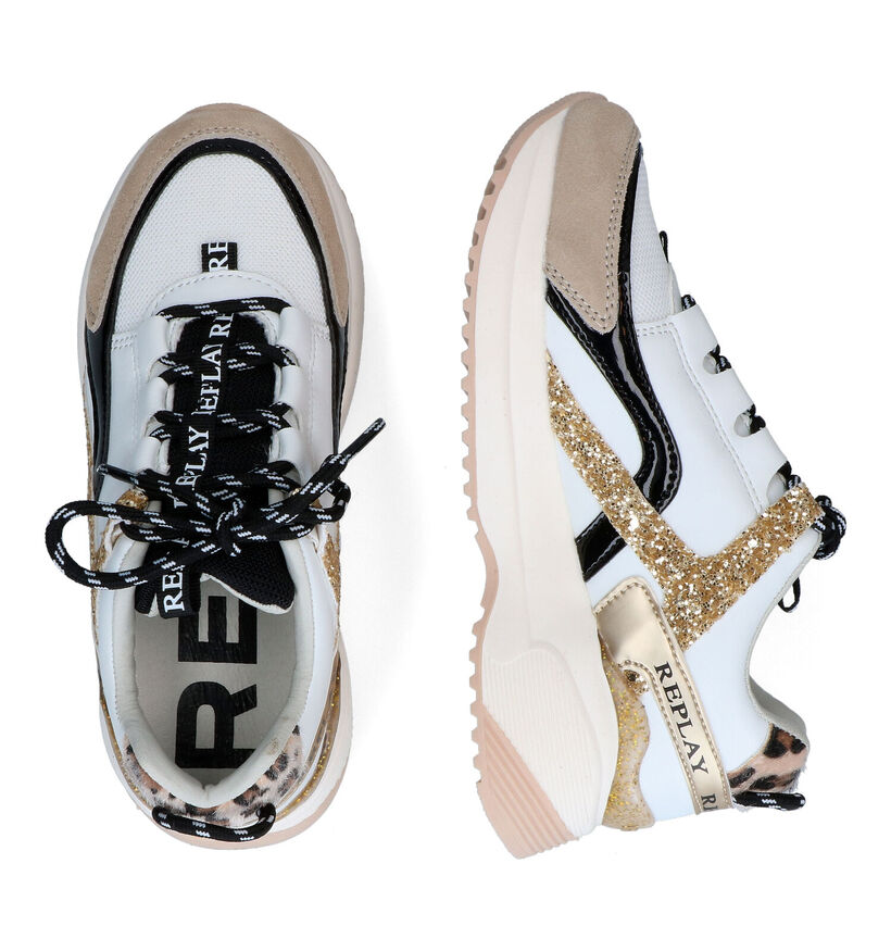 Replay Flys Witte Sneakers voor meisjes (306515)