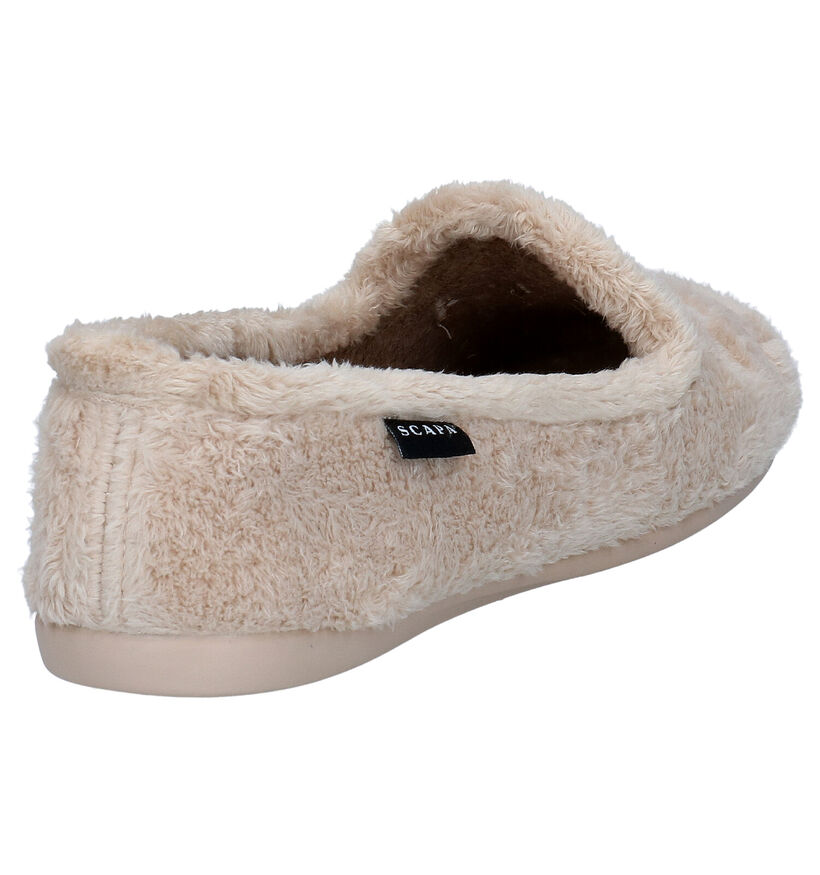 Scapa Pantoufles fermées en Beige pour femmes (332659)