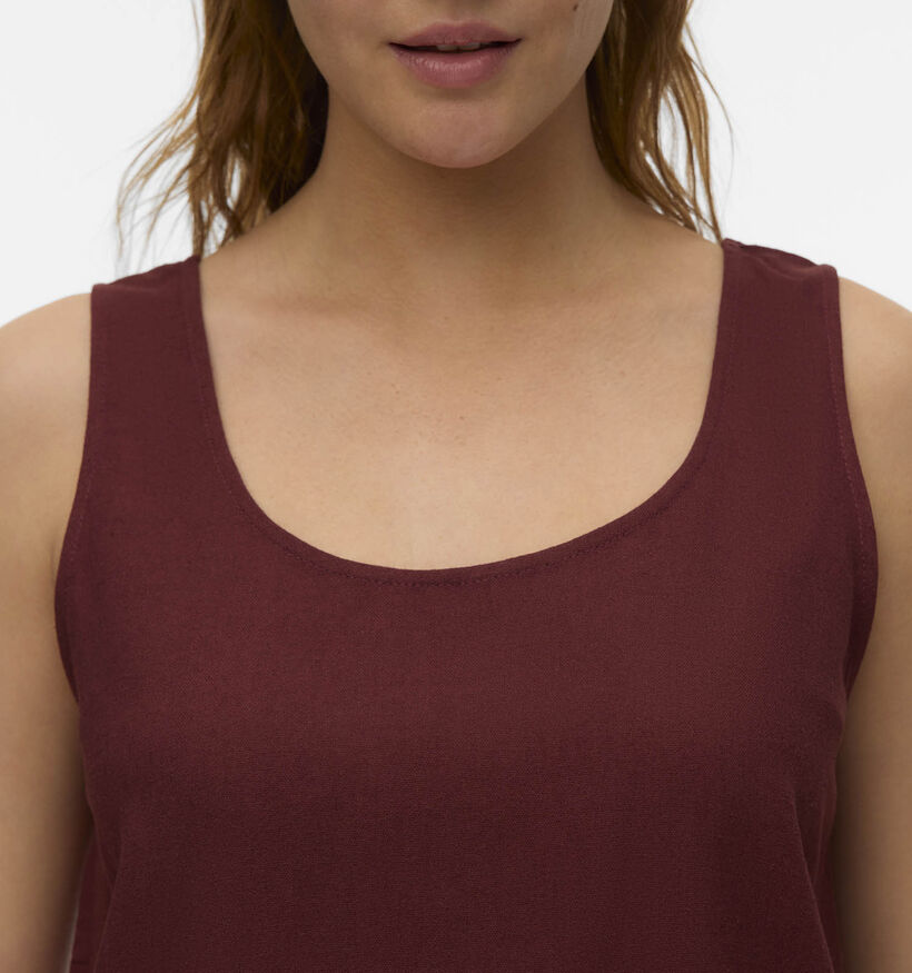 Vero Moda Mymilo D&eacute;bardeur en Bordeaux pour femmes (367198)