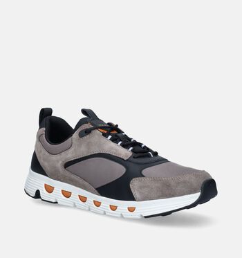 Geox Respira Lage schoenen Taupe/Blauw