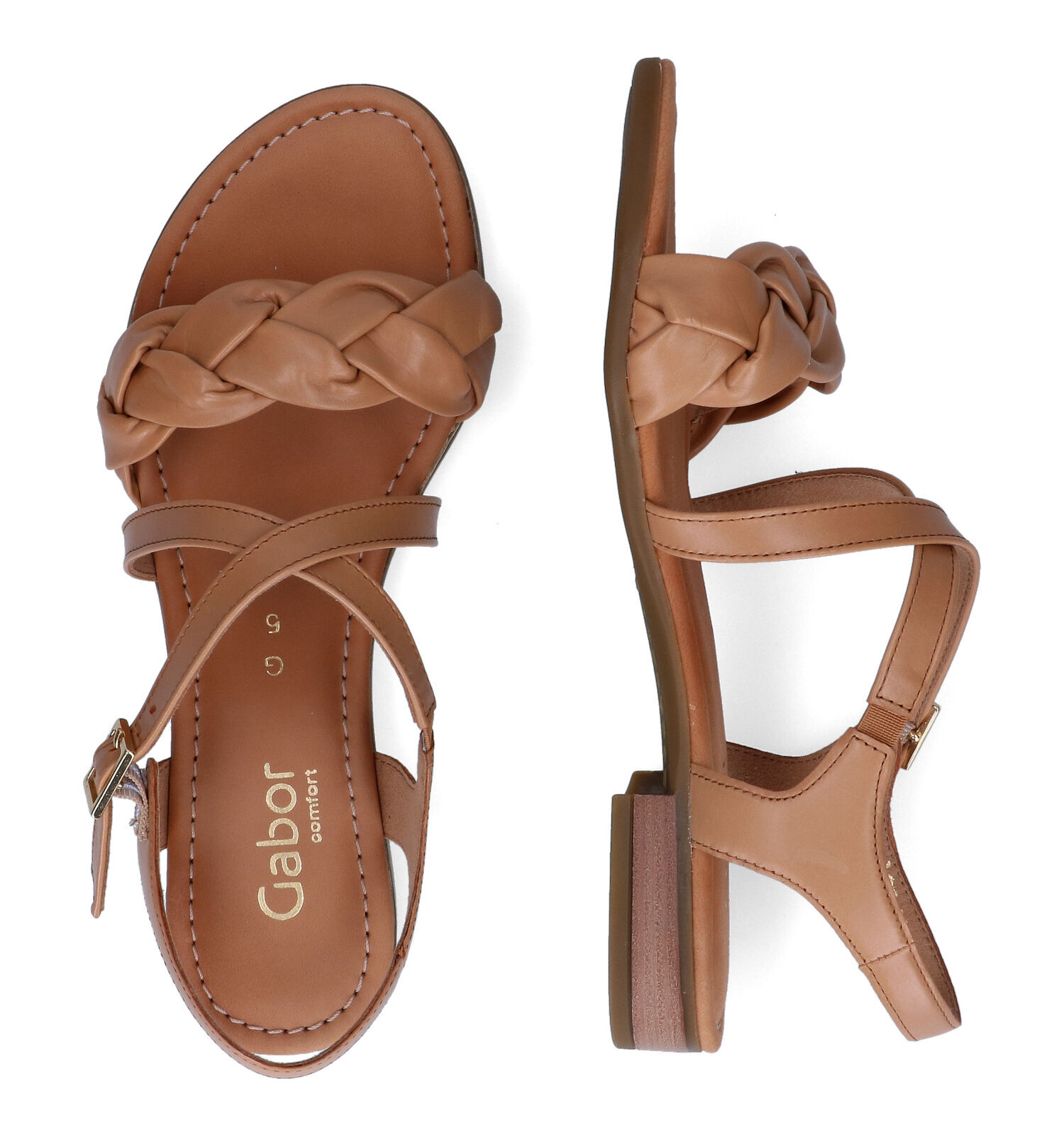 Gabor bruine sandalen sale