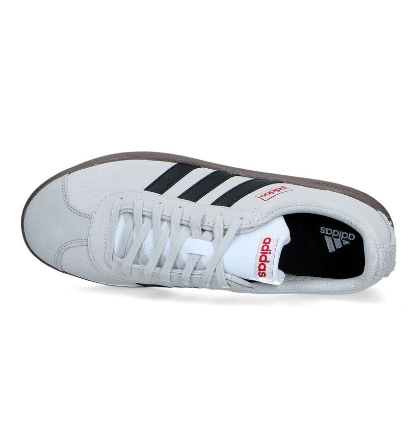 adidas VL Court 2.0 Baskets en Gris pour hommes (324923) - pour semelles orthopédiques