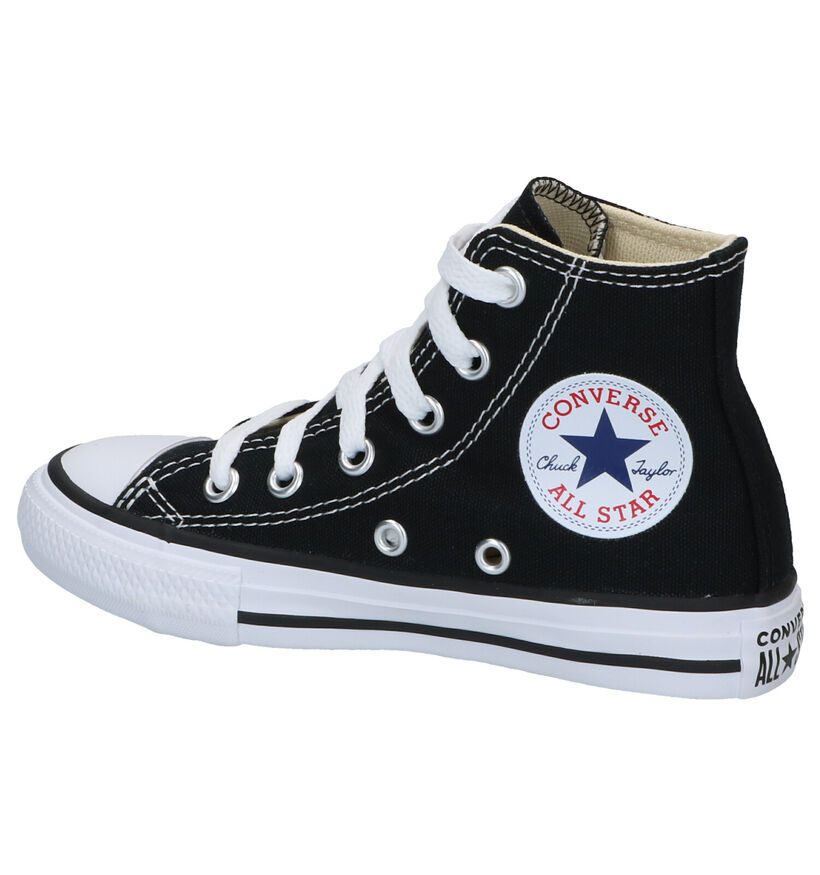 Chuck Taylor All Star Baskets montantes en Noir en textile (266010)