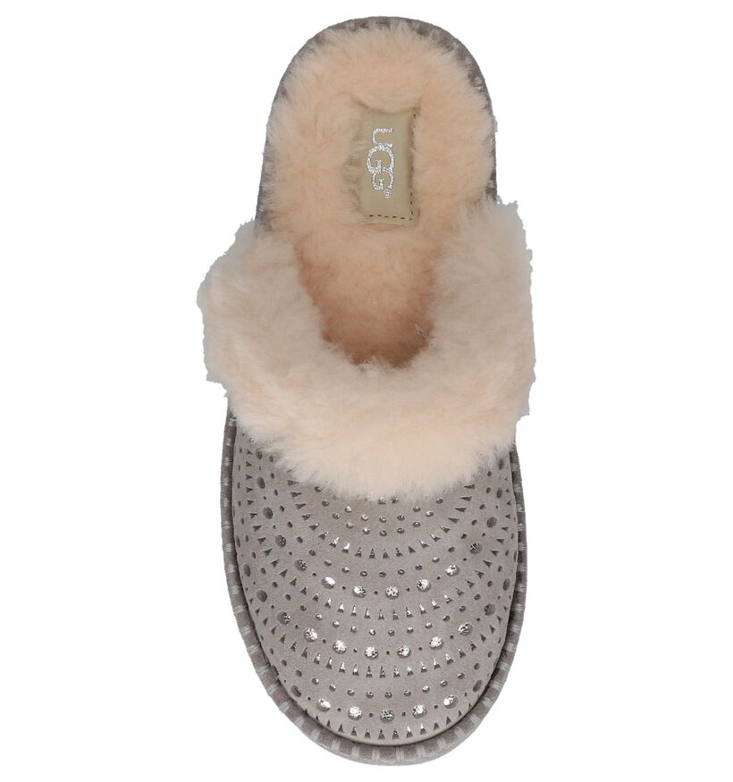 UGG Pantoufles ouvertes en Gris en daim (206395)