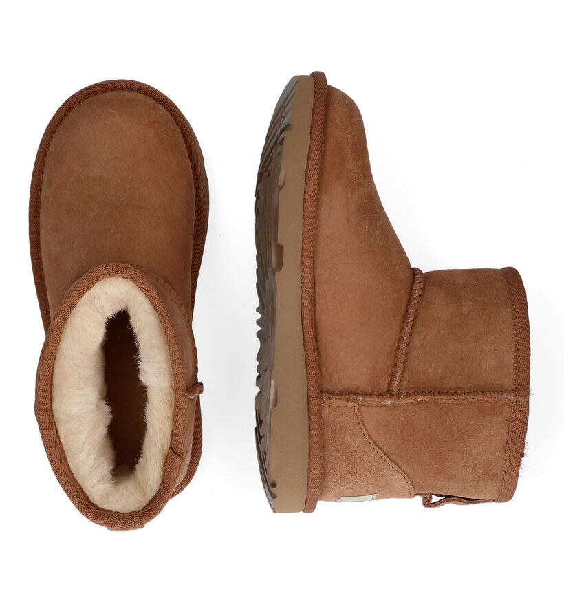 UGG Classic Mini II K Bottines en Noir pour filles (294873)