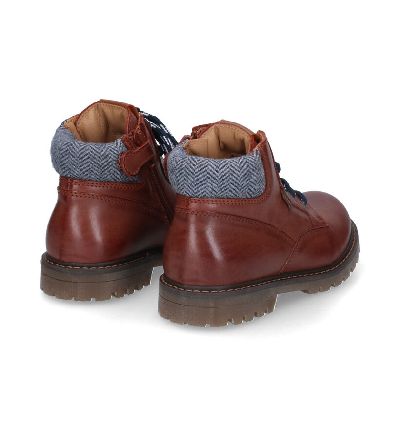 Stones and Bones Berit Bruine Bottines in leer (313883)