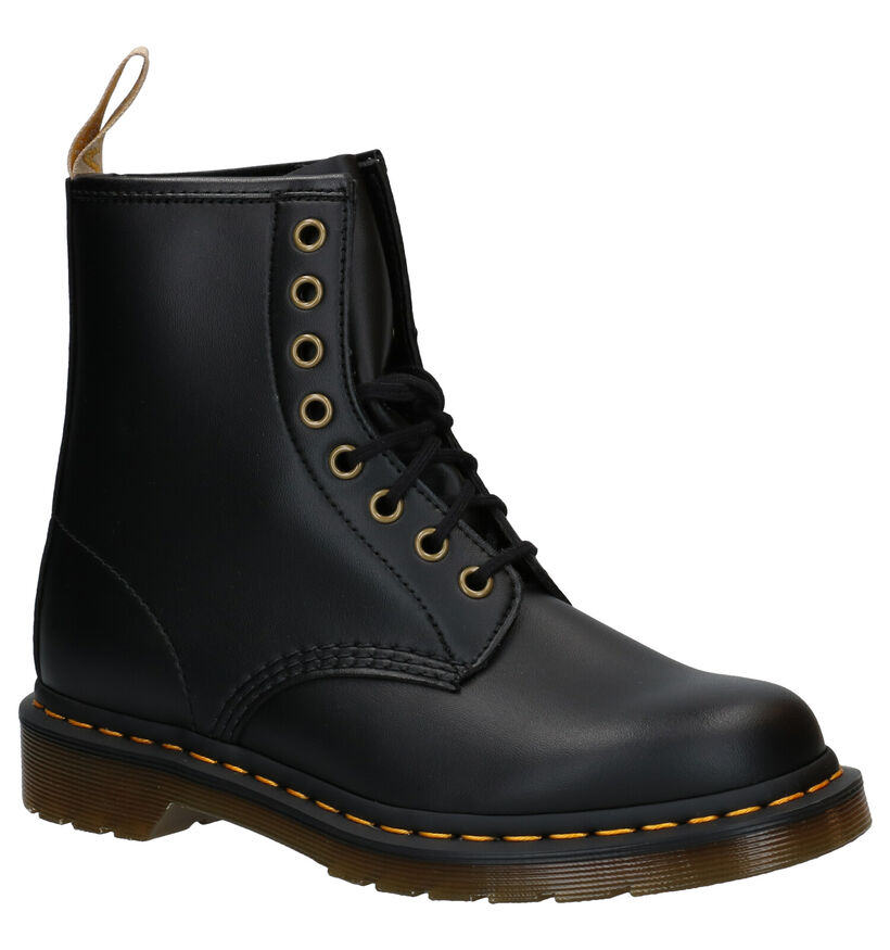 Dr. Martens Vegan 1460 Bottines en Noir en simili cuir (265528)