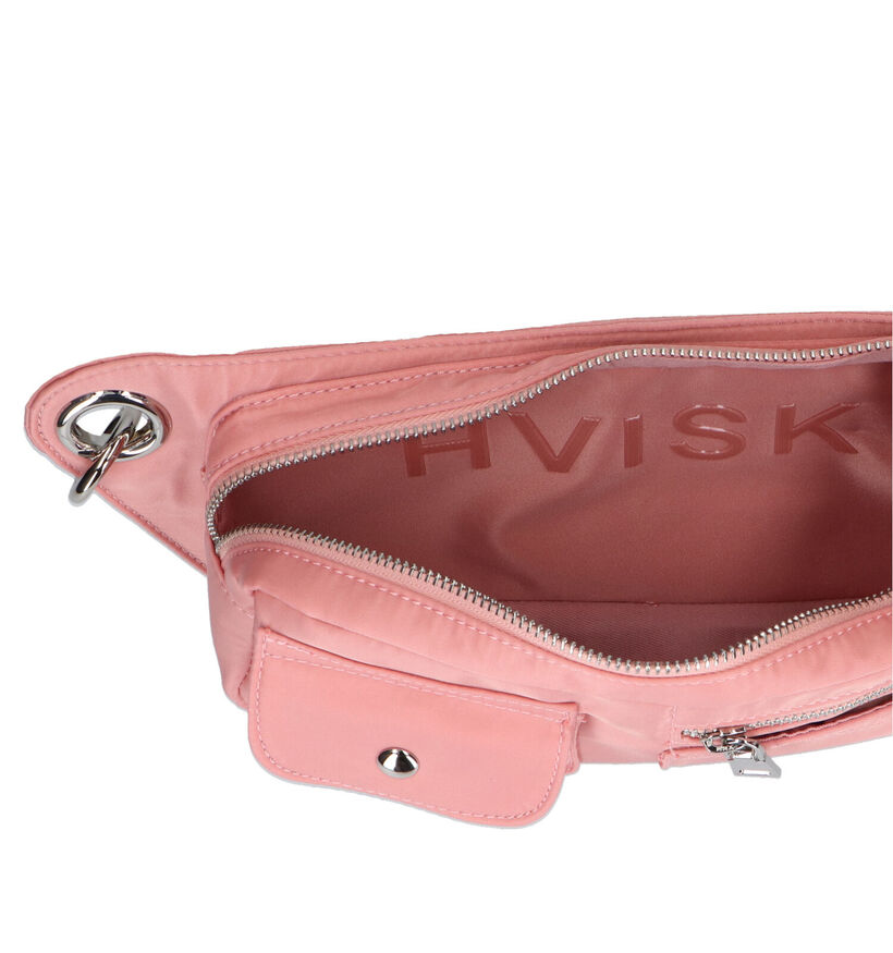 Hvisk Brillay Rode Crossbody Tas in stof (316757)