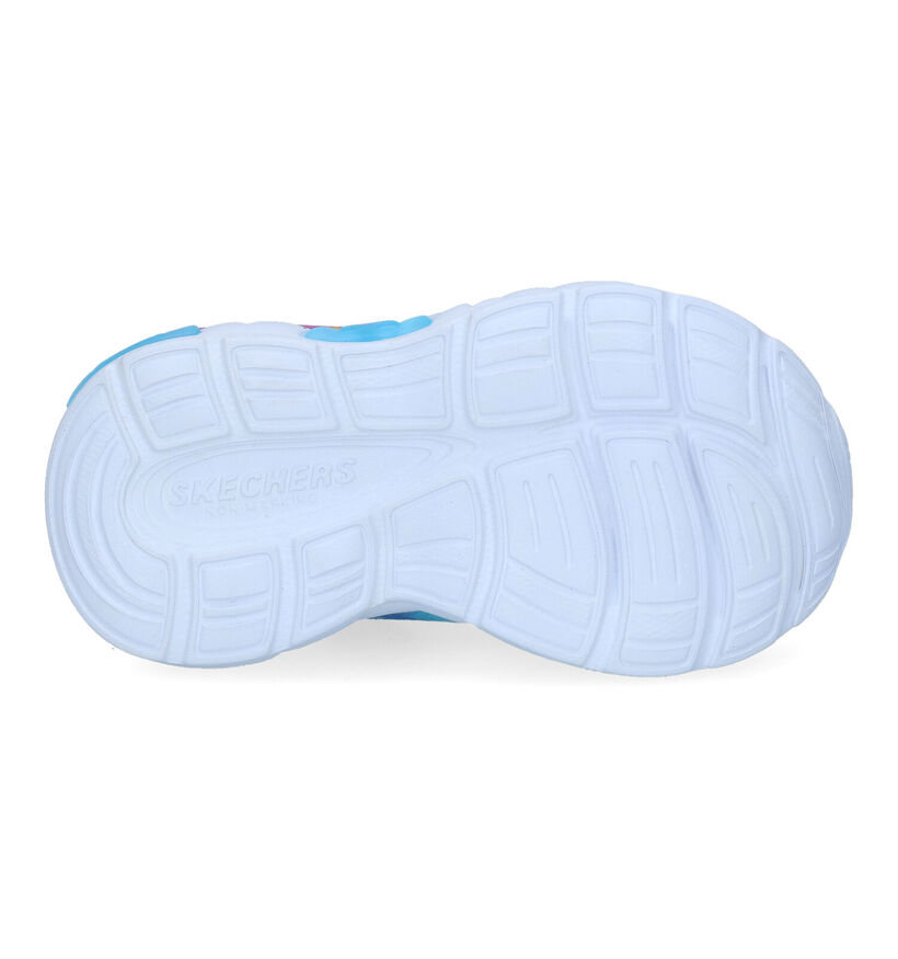 Skechers Bounder Baskets en Bleu en textile (302723)