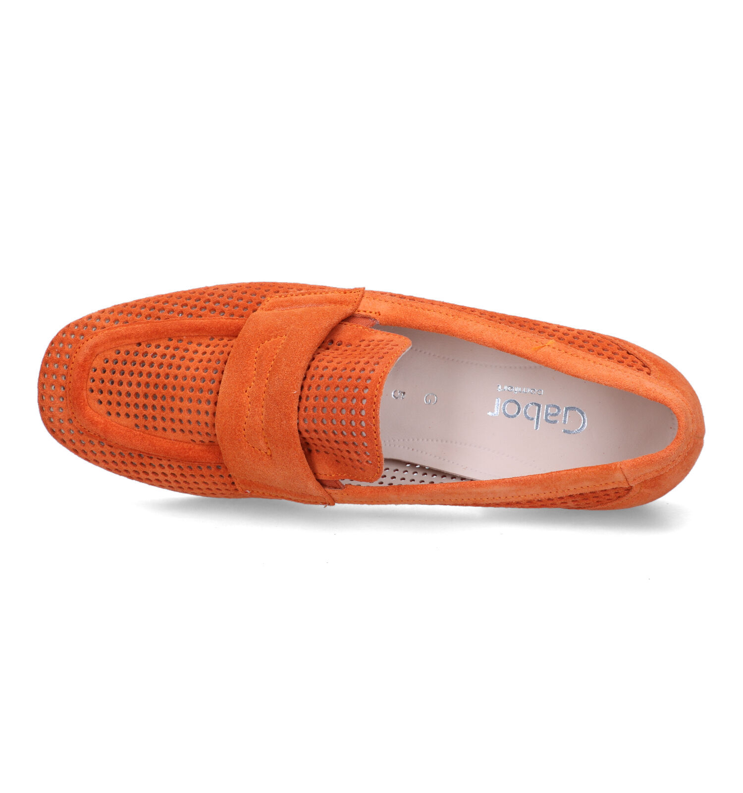Gabor Comfort Oranje Loafers Dames Lage schoenen Online op TORFS.BE