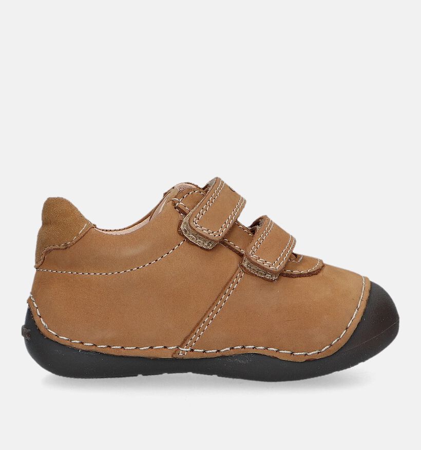 Geox Tutim Chaussures pour bébé en Cognac pour garçons (329874) - pour semelles orthopédiques