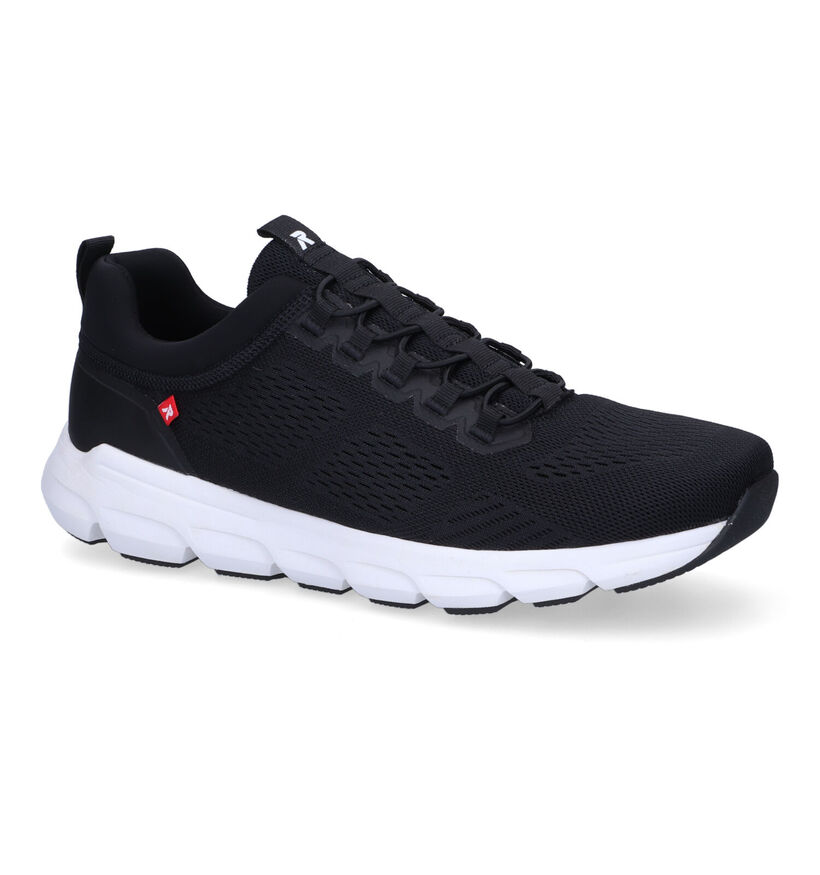 Rieker Revolution Chaussures sans lacets en Bleu gris en textile (326924)