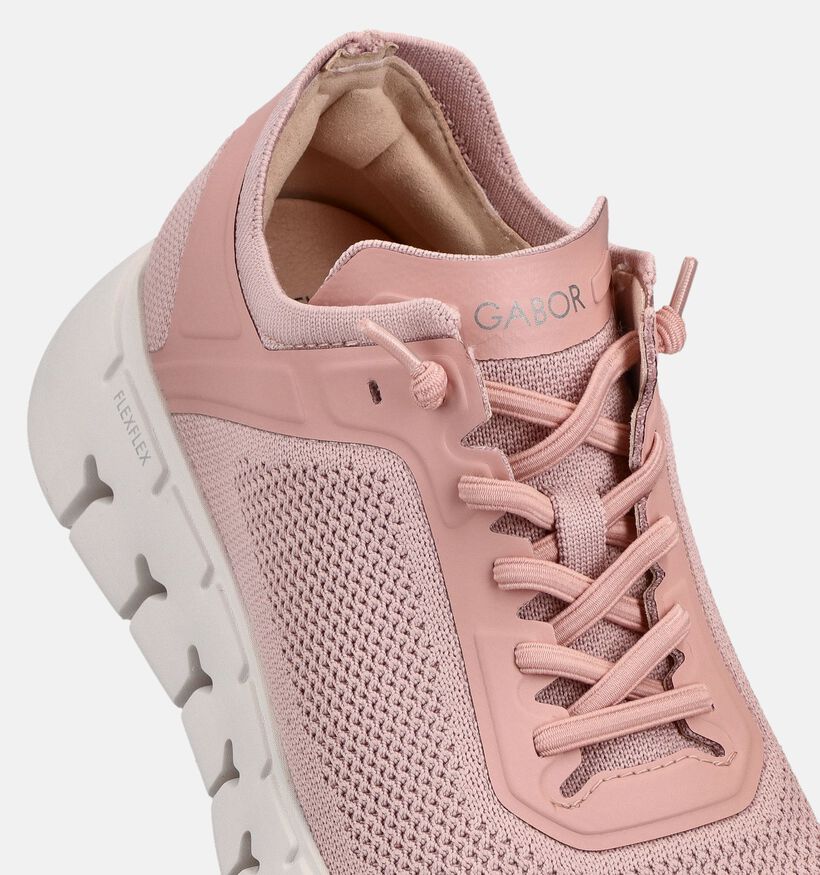 Gabor Roze Sneakers voor dames (371185) - geschikt voor steunzolen