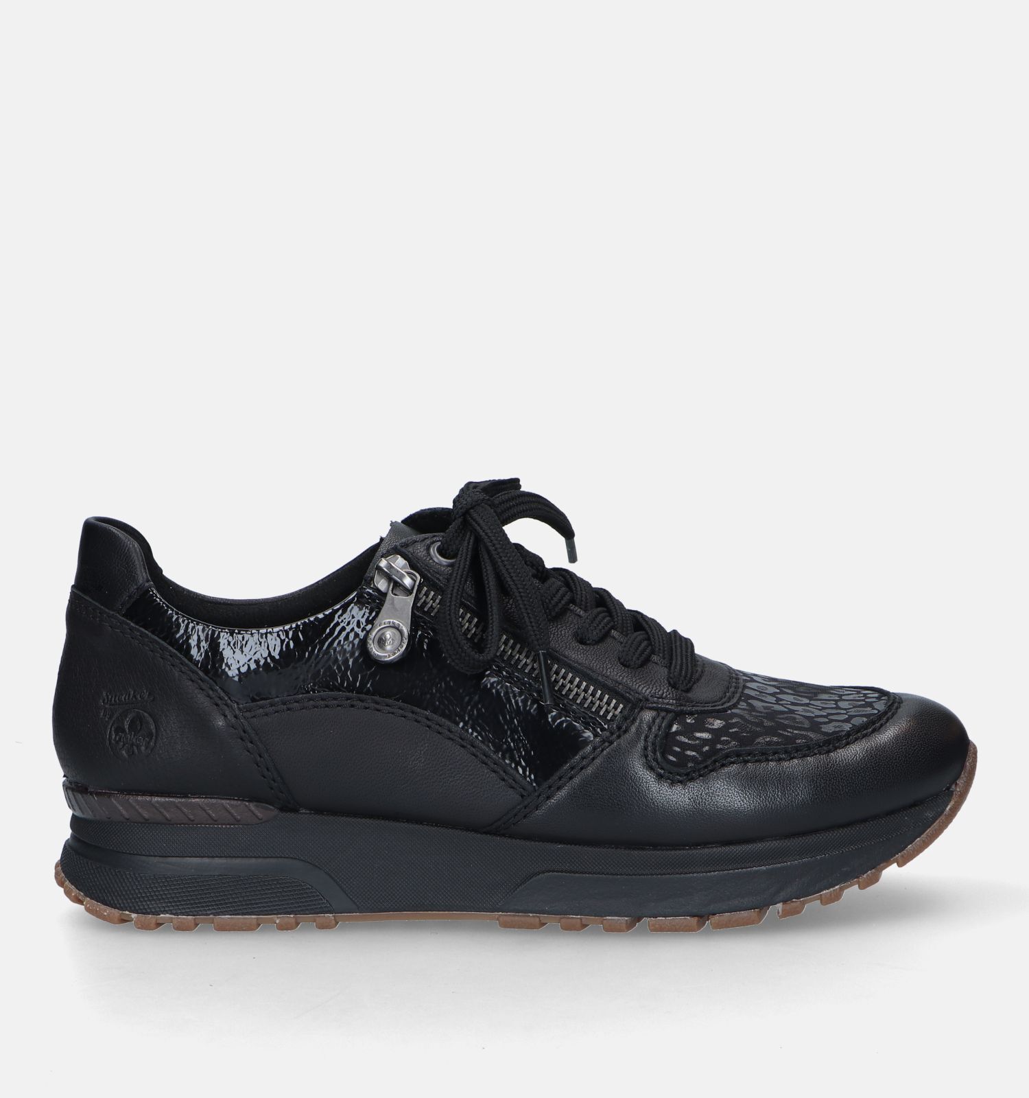 Rieker Zwarte Lage sneakers Dames Sneakers Online op TORFS.BE