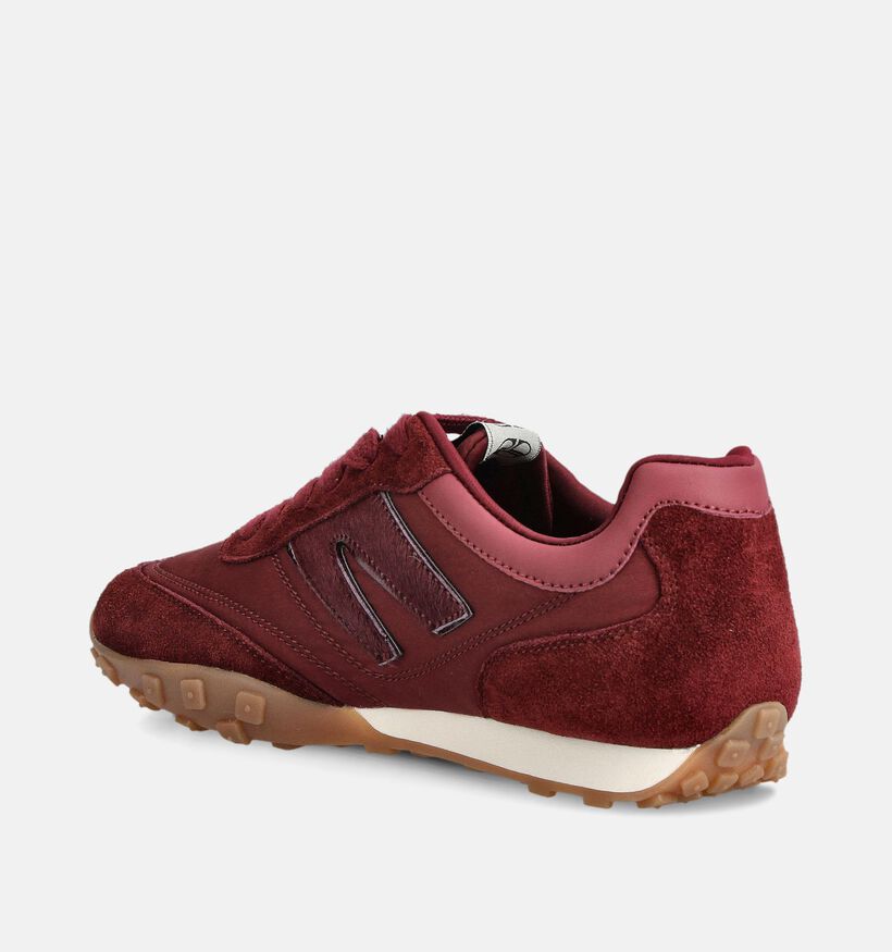 Laurent David Bordeaux Veterschoenen voor dames (365033) - geschikt voor steunzolen
