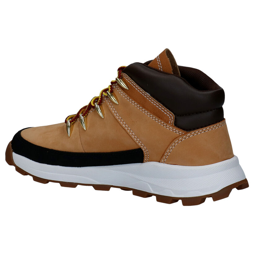 Timberland Brooklyn Euro Sprint Zwarte Bottines in stof (293793)