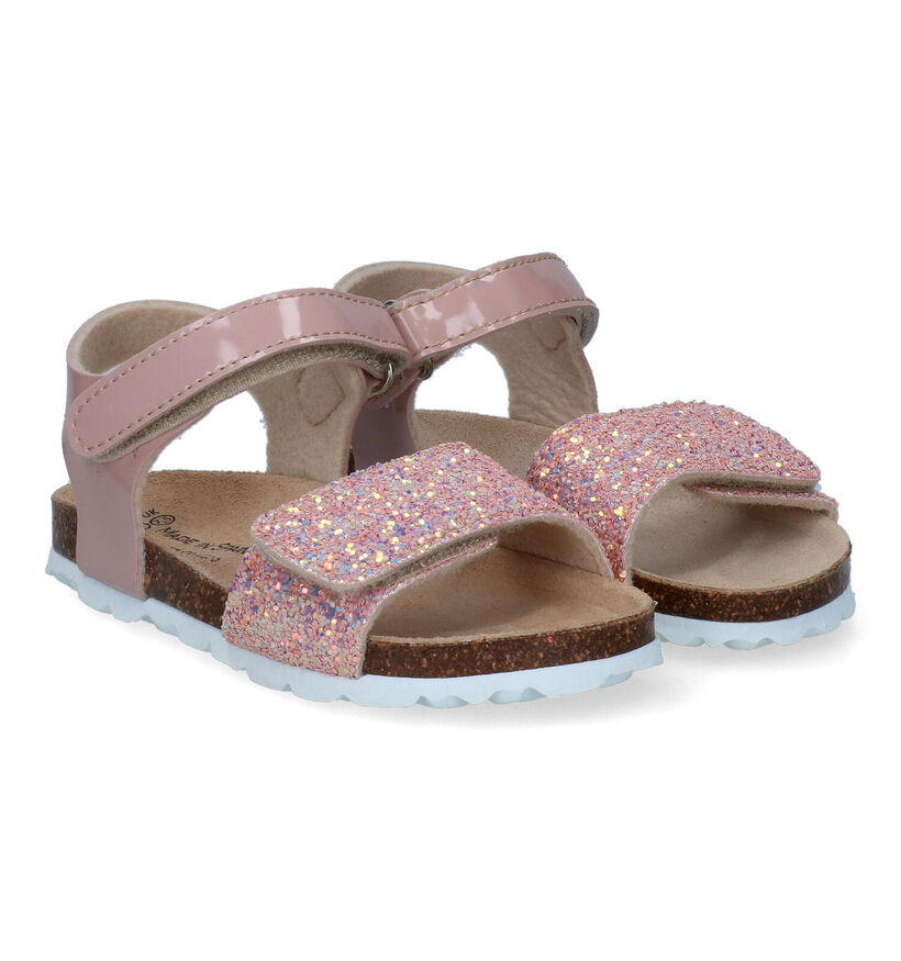 Made in Spain Sandales en Rose en simili cuir (309012)