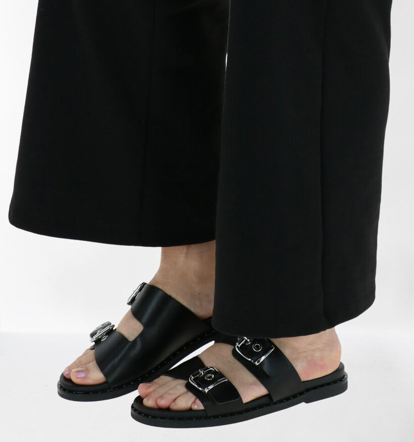 NeroGiardini Zwarte Slippers voor dames (290034)
