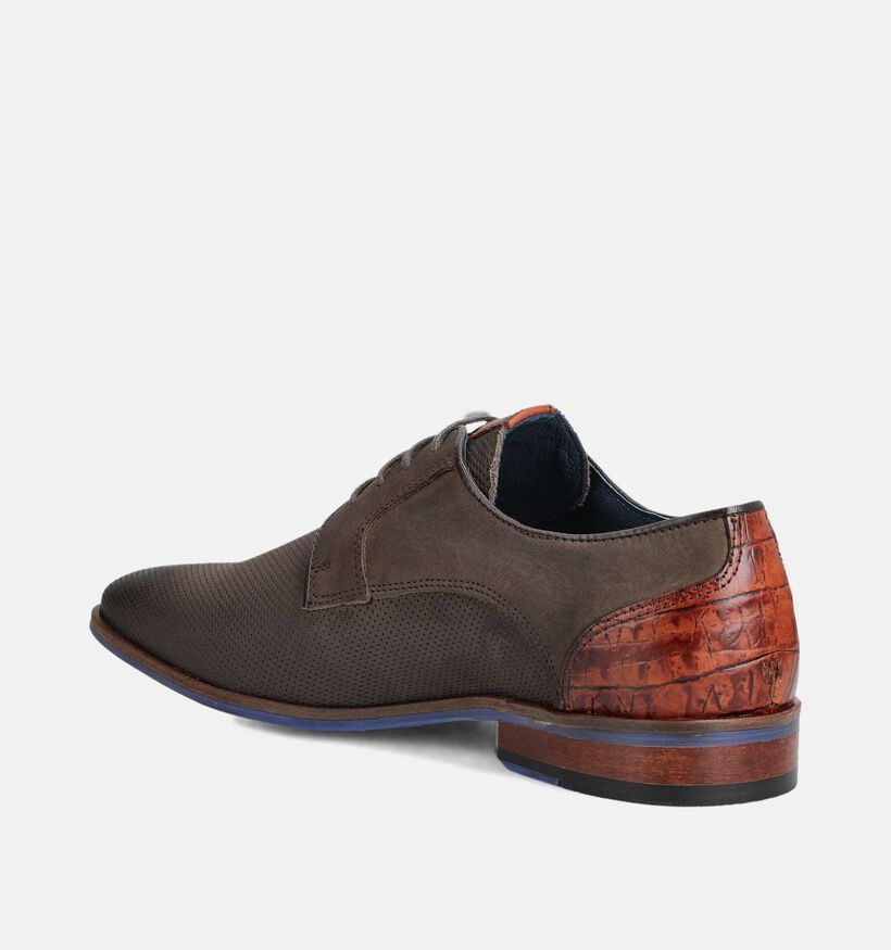 Berkelmans Oulton Chaussures classiques en Marron pour hommes (363159) - pour semelles orthopédiques