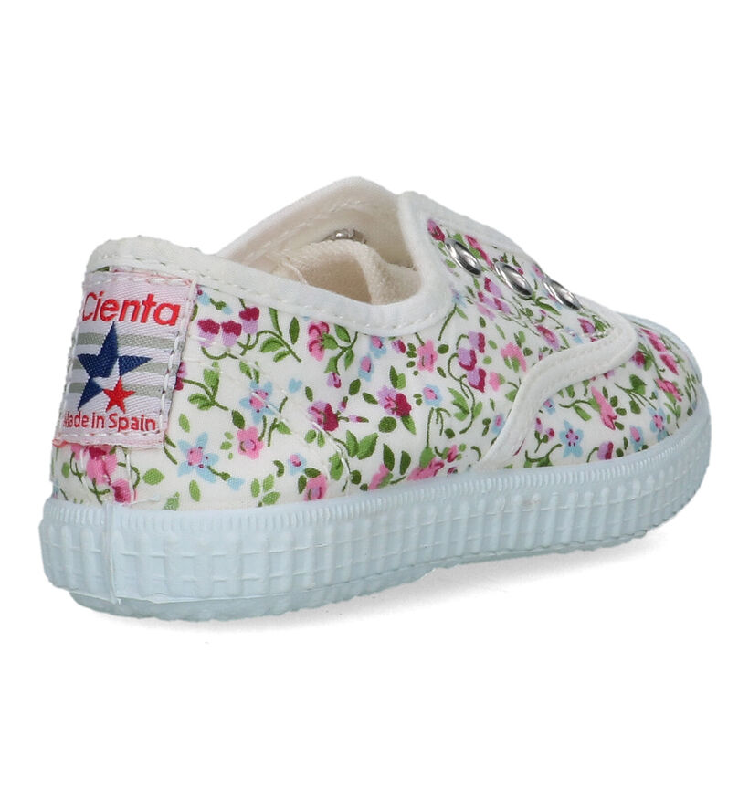 Cienta Slip-ons en Blanc pour filles (348702) - pour semelles orthopédiques