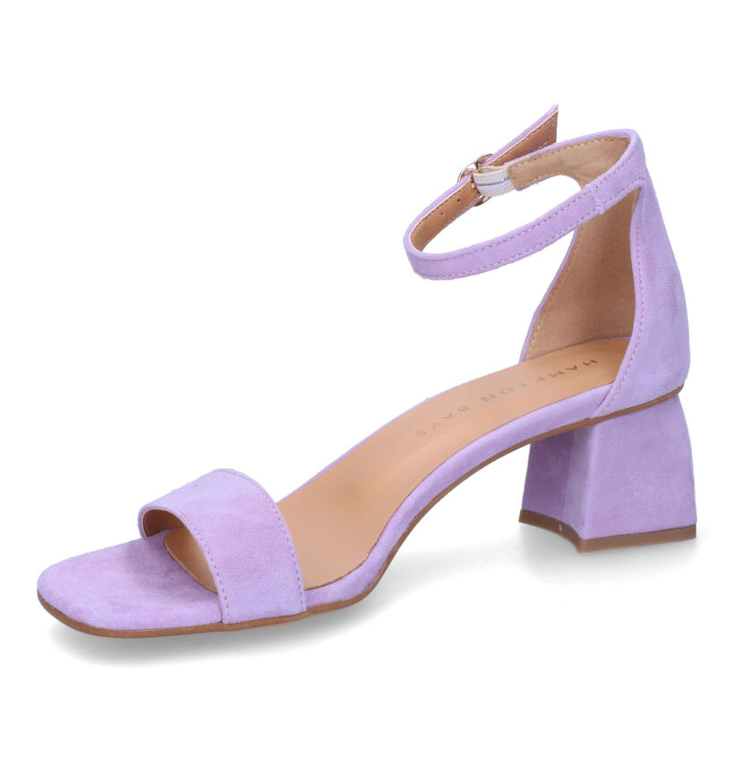 Hampton Bays Sandales à talons en Violet clair (Lilas) pour femmes (310359)