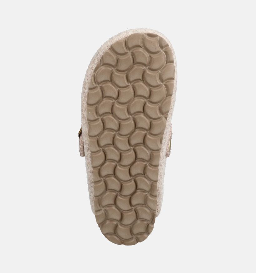 Little David Nu-pieds Teddy en Beige pour filles (381137)
