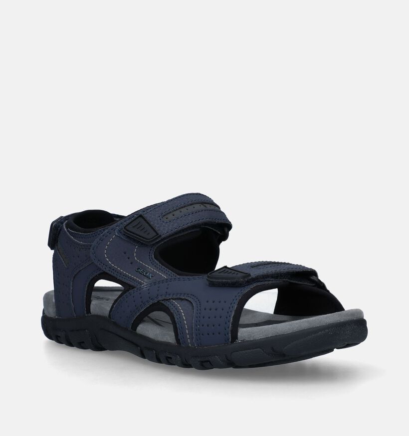 Geox Uomo Strada Sandales en Bleu pour hommes (335688)