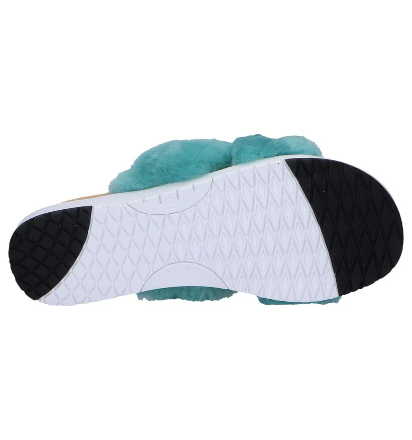 Turquoise Slippers EMU Mareeba in wol (245683)