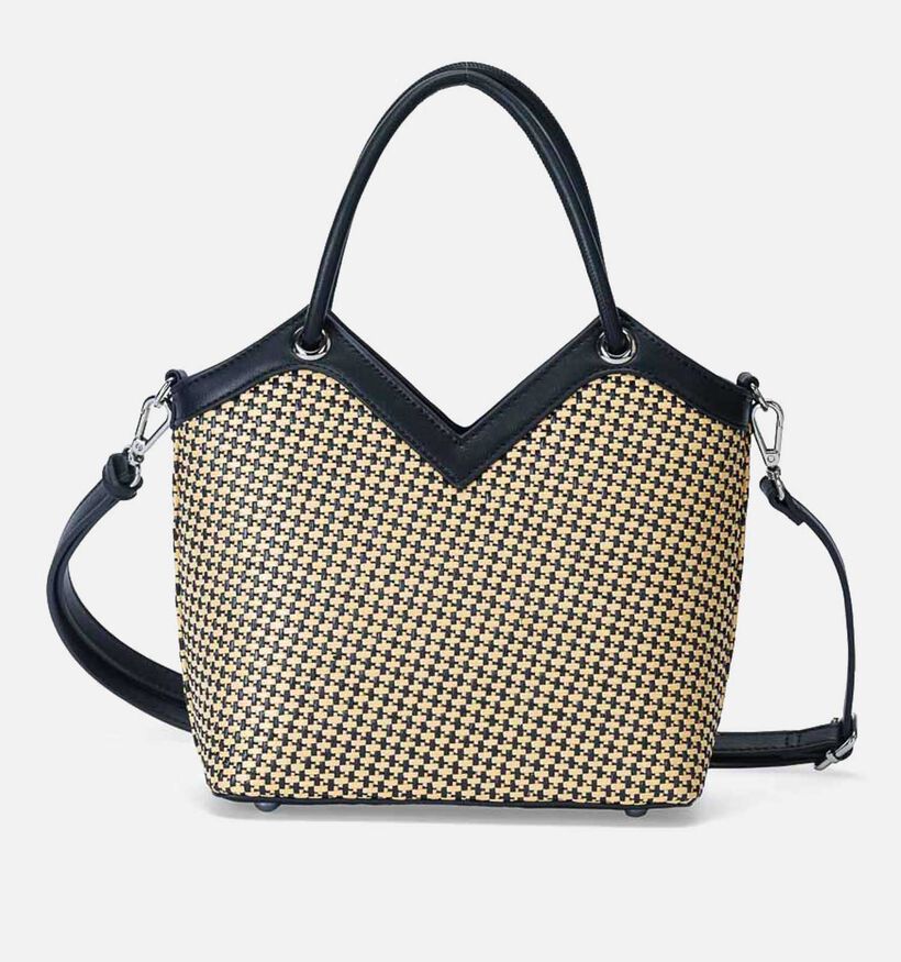 Mac Alyster Zwarte Handtas met Riem voor dames (372862)