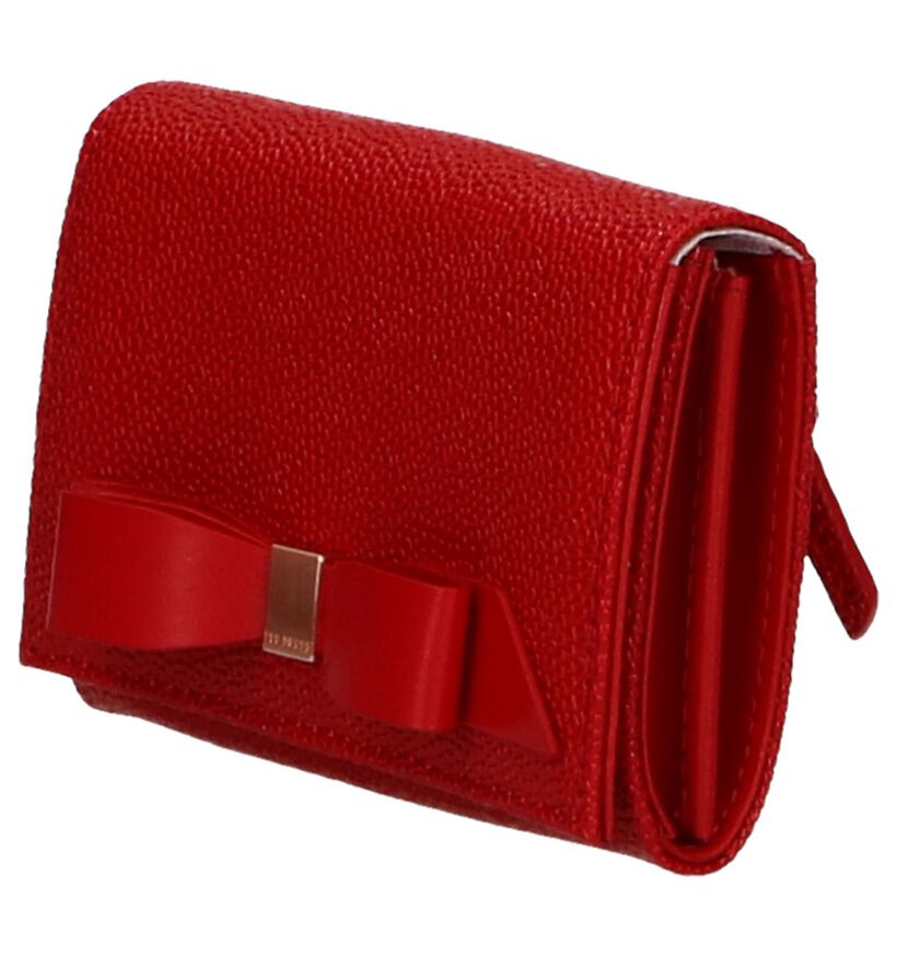 Ted Baker Leonyy Porte-monnaie à rabat en Rouge en simili cuir (254365)