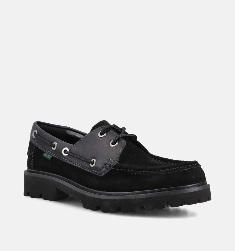 Clarks Cleyhill Boat Chaussures bateau en Noir pour hommes (370689) - pour semelles orthop&eacute;diques