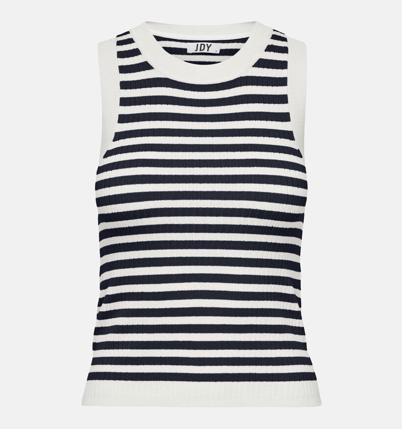 JDY Aya Blauwe Gestreepte tank top voor dames (351352)