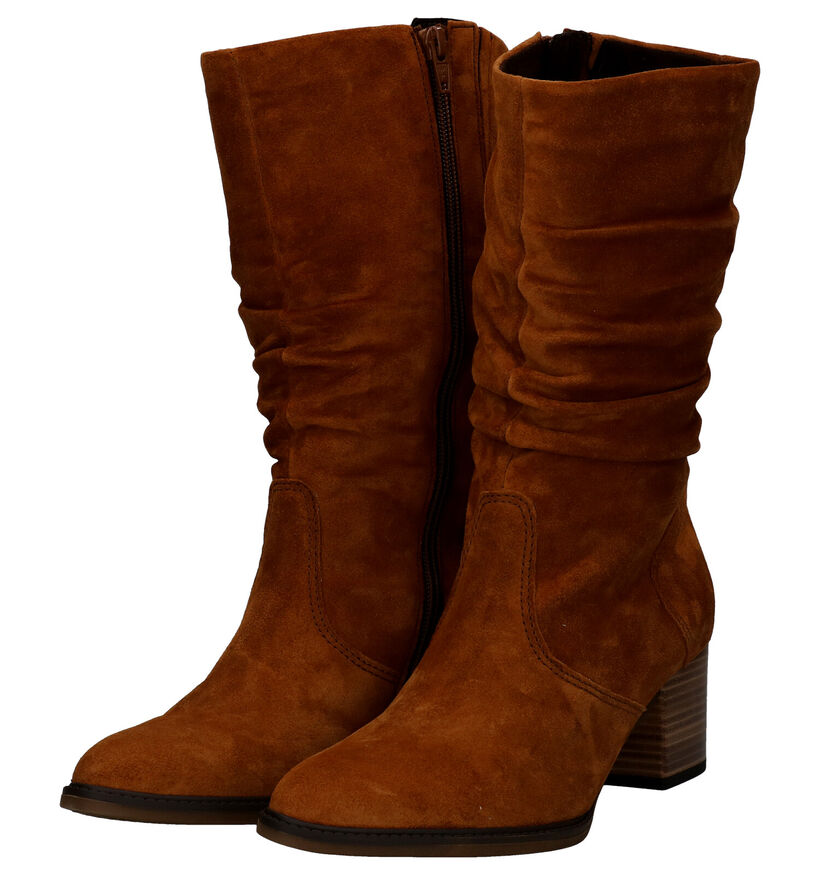 Gabor Bottes en Cognac en daim (282437)