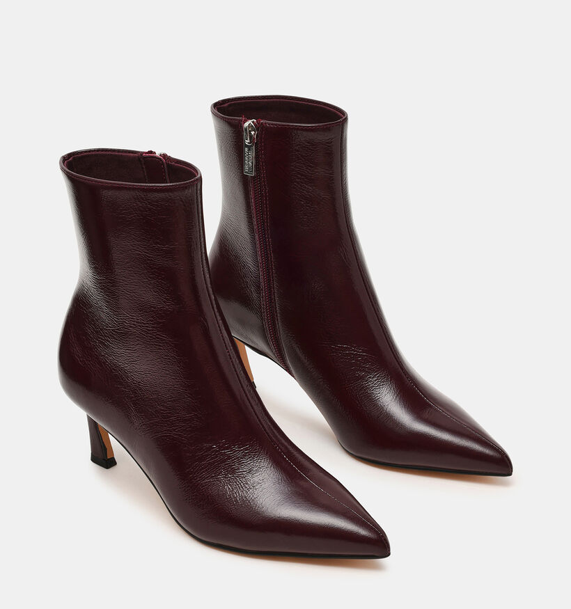 Steve Madden Lulah Bottines en Rouge pour femmes (378171)