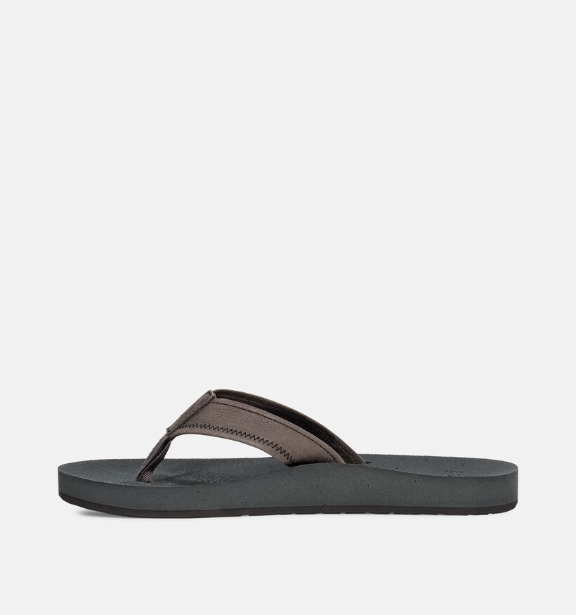 Teva Reflip Leather Tongs en Gris pour hommes (366020)