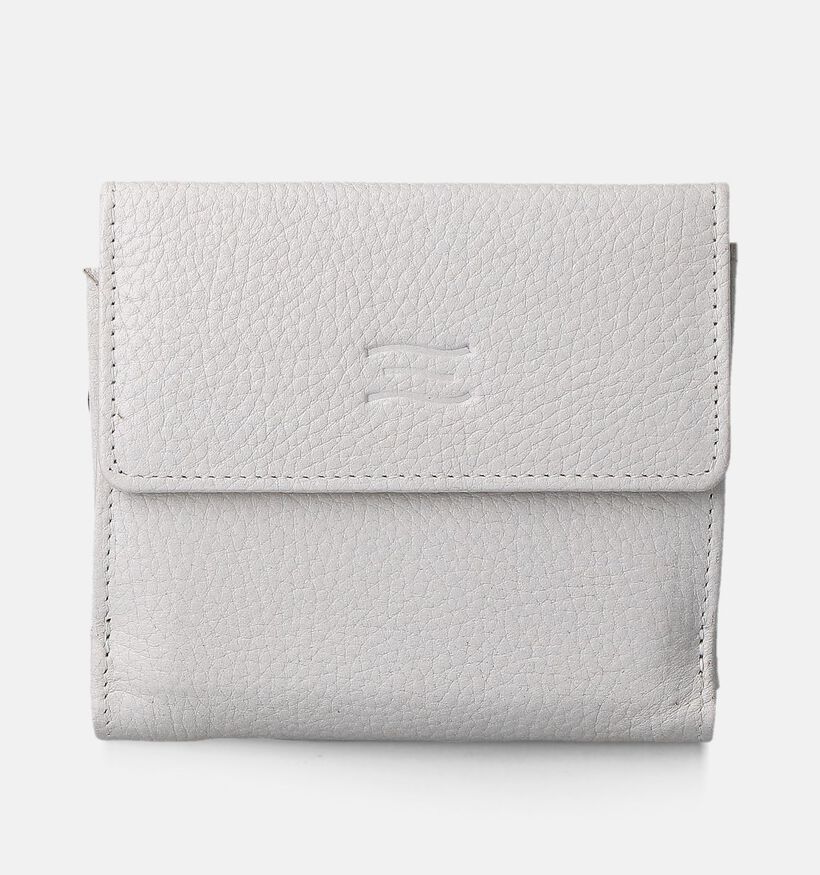 Crinkles Beige Overslagportemonnee voor dames, heren (358102)