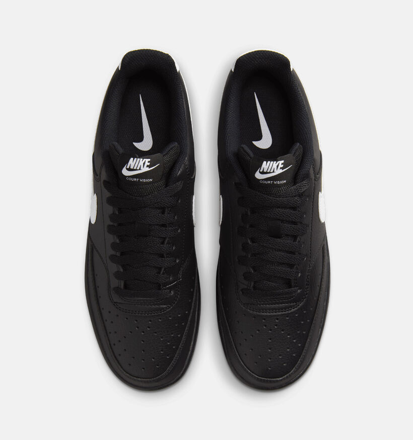 Nike Court Vision Lo Zwarte Sneakers voor heren, jongens (347852)