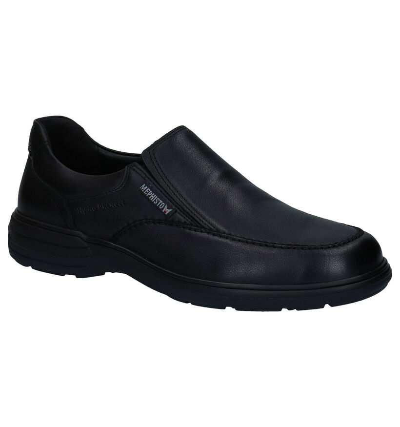 Mephisto Davy Riko Chaussures sans lacets en Noir pour hommes (298248) - pour semelles orthopédiques