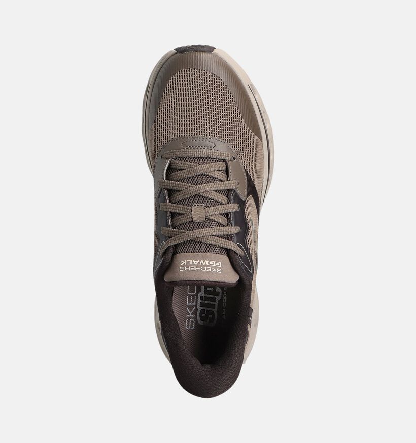 Skechers Go Walk Glide-Step 2.0 Taupe Sneakers voor heren (359733) - geschikt voor steunzolen